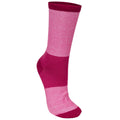 Cerise - Front - Trespass Womens-Ladies Cool C-Max Liner Socks