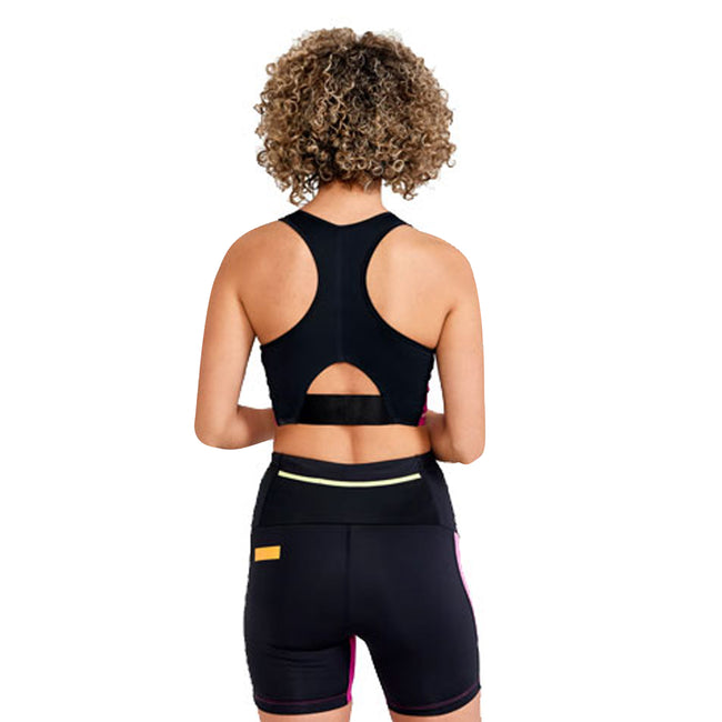 Black - Side - Craft Womens-Ladies Pro Hypervent Crop Top