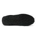 Black-White-High Rise Gray - Side - Umbro Mens Karts Suede Sneakers