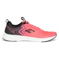 Pink-Black - Front - Umbro Mens Indigo Sneakers