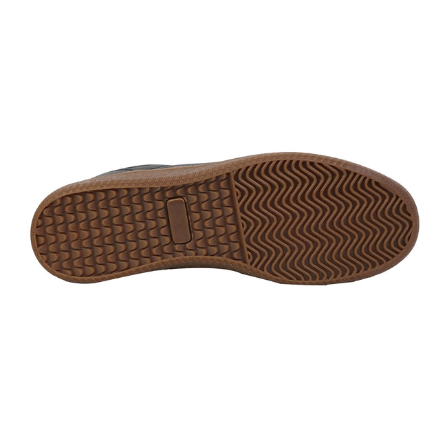 Black-White-Dark Gum - Pack Shot - Umbro Mens Regent Sneakers