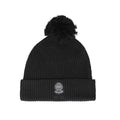 Black - Front - Umbro England Rugby Blackout Bobble Beanie