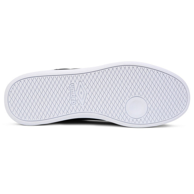 Black-White - Side - Umbro Mens Cupsole Sneakers