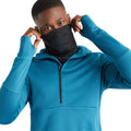 Coral Blue - Lifestyle - Umbro Mens Pro Elite Half Zip Training Hoodie