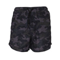 Camo - Front - Brave Soul Mens Camo Swimming Trunks