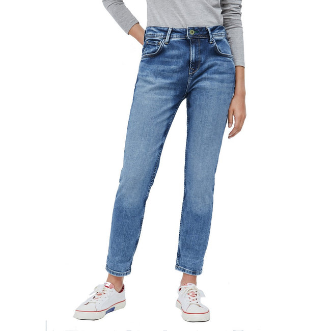 Denim - Front - Pepe Jeans Womens-Ladies Violet Pants